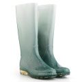 2020 Fashionable Wholesale Natural Rubber Women Logo Rain Boots 3/4 Rain Boots For Men Rain Boots Women